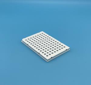 China Wide Skirted Deep Well PCR Plates White 0.2ml 96 Well wholesale