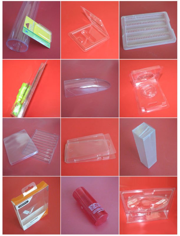 Offset Printing PVC Bifold Clamshell Plastic Blister Packaging For Socket