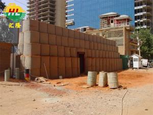 China Mil 1 Mil 3 Hesco Barrier Retaining Wall Earth Filled wholesale