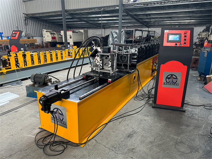 2024 Full-automatic high quality Angle and C channel 2 in 1 roll forming machine in Saudi Arabia