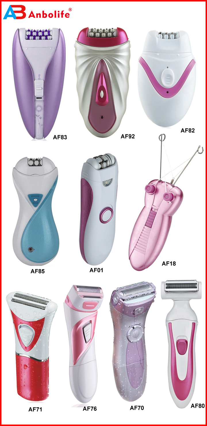 IPX4 Ladies Personal Care Products Portable Electric Hair Body Facial Hair Remover