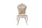 Luxury Chairs of Ivory White in wooden for Dining room Furniture sets Armchair
