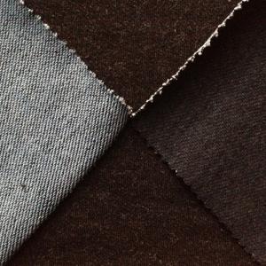 China black winter knit denim fabric wholesale