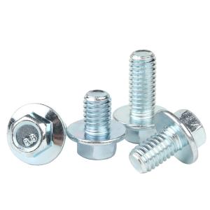 China Aluminum Flanged Hexagon Bolts M6 Galvanized Hex Bolt For Furniture And Machinery wholesale