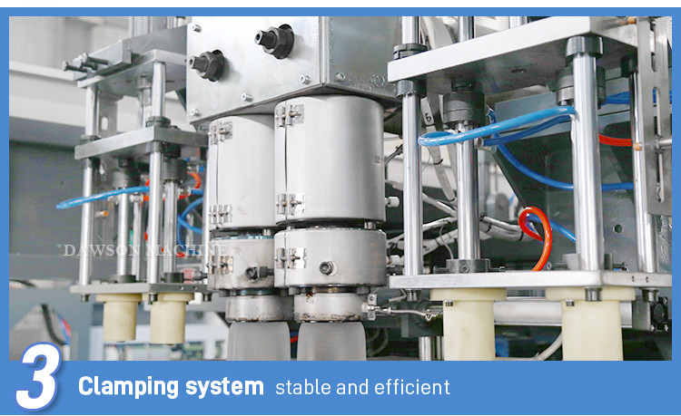 High Productivity Extrusion Moulding Machine For 2-5L Laundry Detergent Bottle HDPE LDPE PP