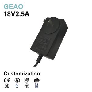 China 18V 2.5A Wall Mounted Power Adapters For Hair Trimmer Meidical Macbook Chromebook wholesale