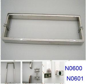 China SUS304 Polished Chrome shower handle / glass door handle N0600 N0601 wholesale