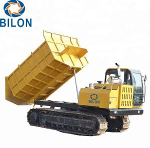 China 132kw Rated Power Crawler Dump Truck With 10000kg Rated Load wholesale