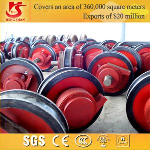 China Chinese manufactured forged heavy duty gantry crane wheels wholesale