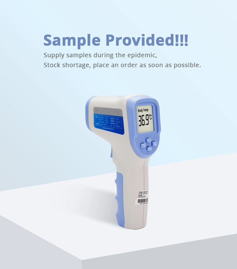 CE FDA Non Contact Medical Thermometer Infrared Temperature Gun ABS Plastic