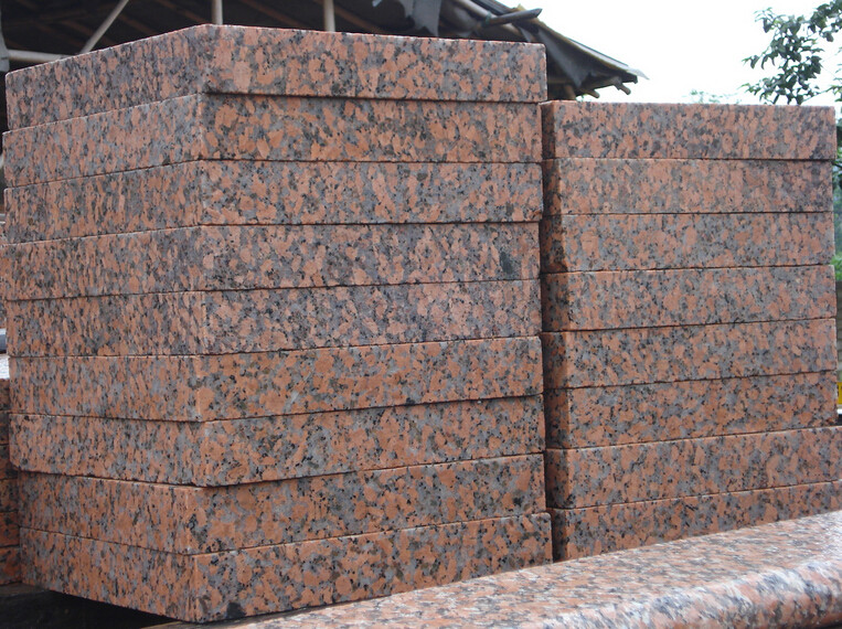 Classical Style G562 Maple Red Granite High Polished For Fountain Ball