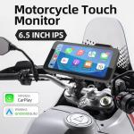 IPX7 Waterproof 6.3 Inch Universal Motorcycle Navigation Gps With Carplay 2K HD