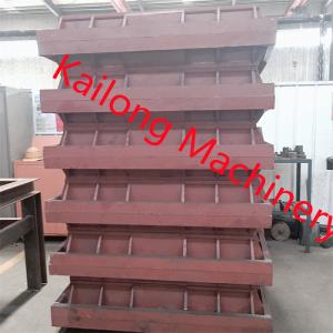 China Silvery HT250 Foundry Moulding Box For KW Green Sand Molding Line wholesale