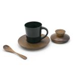 3.9 inch round bamboo Wooden Coasters for Drinks - Natural Acacia Wood Drink