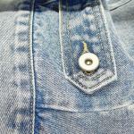 Oem Factory Manufacturer Custom Logo Women Vintage Stonewash Denim Jacket