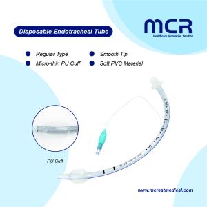 China Transparent PVC Material Endotracheal Tube With Soft Balloon wholesale