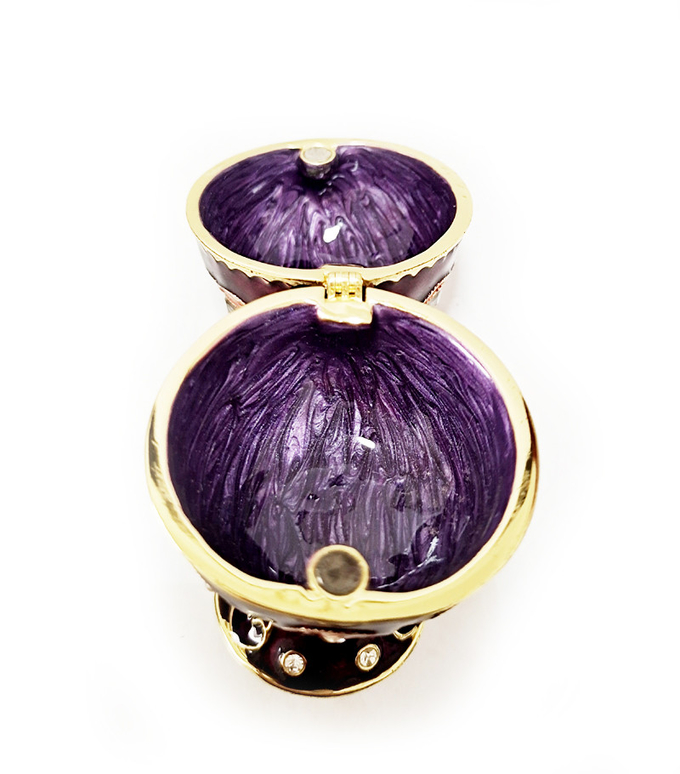 Faberge Egg Trinket Box Faberge Egg Trinket Box Egg Shaped Jewelry Box for Women Egg Trinket Box Gift Birthday Gifts