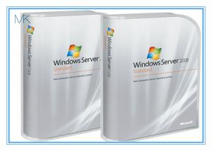 China Microsoft Windows Server 2008 Versions Standard includes 5 clients English Activation Online on sale