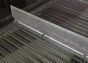 China Medicinal Material Dryer Chain Metal Conveyor Belts 316 Stainless Steel Anti Rust wholesale
