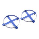 1000LB Stainless Steel Drum Dolly Blue 30 Gallon Drum Dolly 1000 Pound Capacity