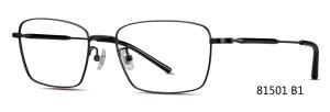 China 18MM Classical Optical Metal Eyeglasses Frames Men Square wholesale