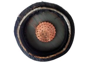 China Waterproof DC 300mm Single Core Cable Extra High Voltage Copper Cable 220KV wholesale