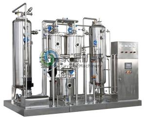 China High Pressure Carbonated Beverage Mixer 1000 - 6000 L / hr Beverage Making Machine wholesale