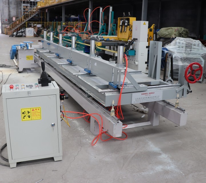 Double Column Horizontal Wood Band Sawing Machine MJ2500 Heavy Duty Bandsaw Mill