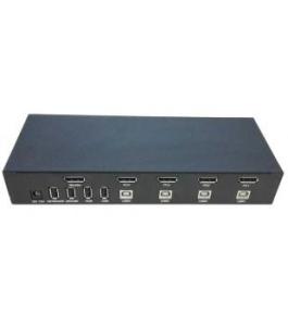 China 4 Port DC12V 3840x2160 Desktop KVM Switch SW2401DP DYLINK wholesale