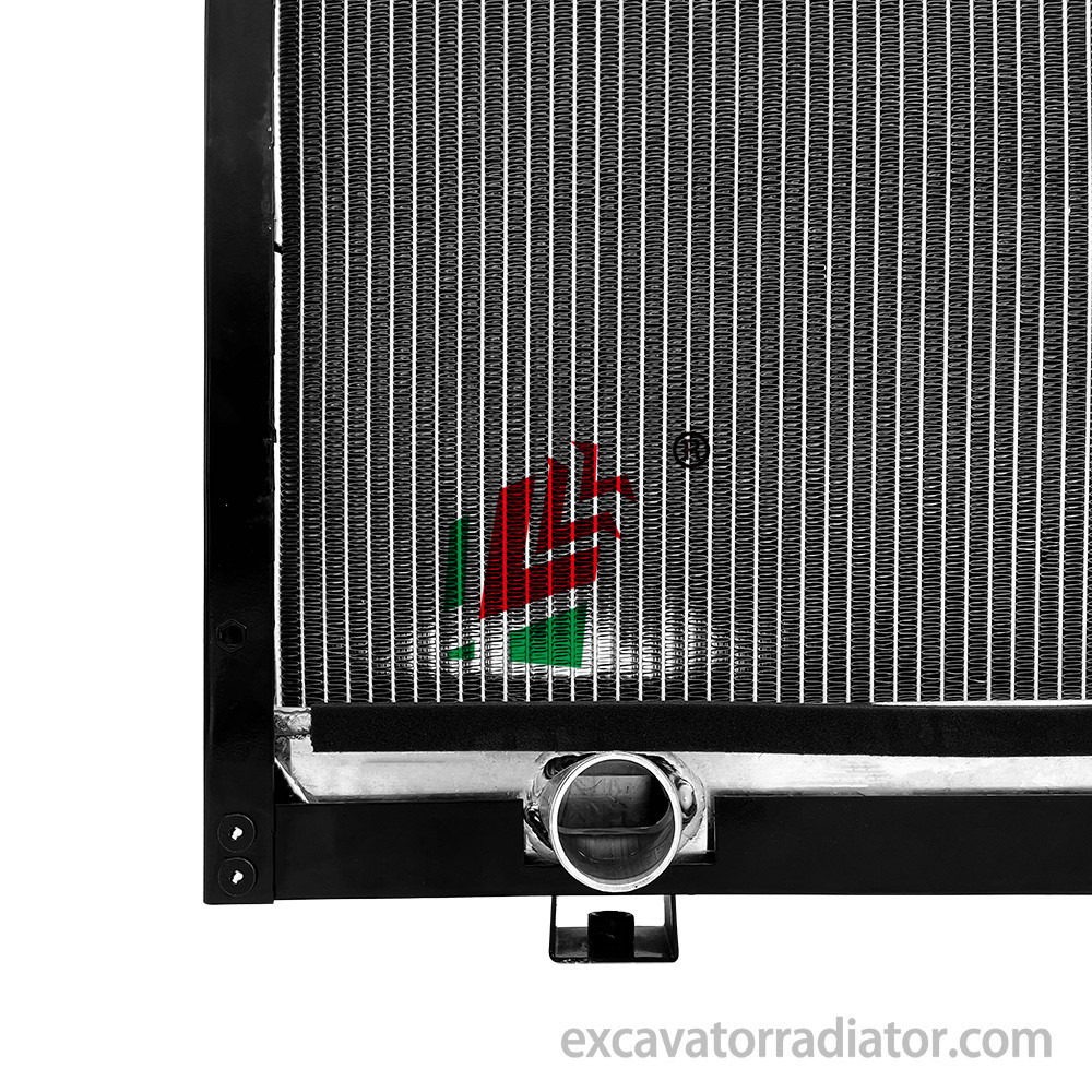 Jinlv Bus Radiator Cooler 75*63 Assembly Aluminum Passenger Car Engine Cooling System Water Tank For Bus
