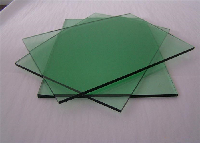 F - Green Tinted Float Glass 4mm - 12mm Thickness For Building Sample Available