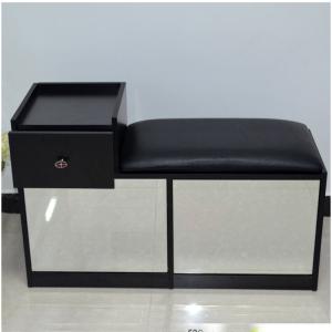 China Black Knock Down Package Space Saving Entryway Shoe Bench wholesale