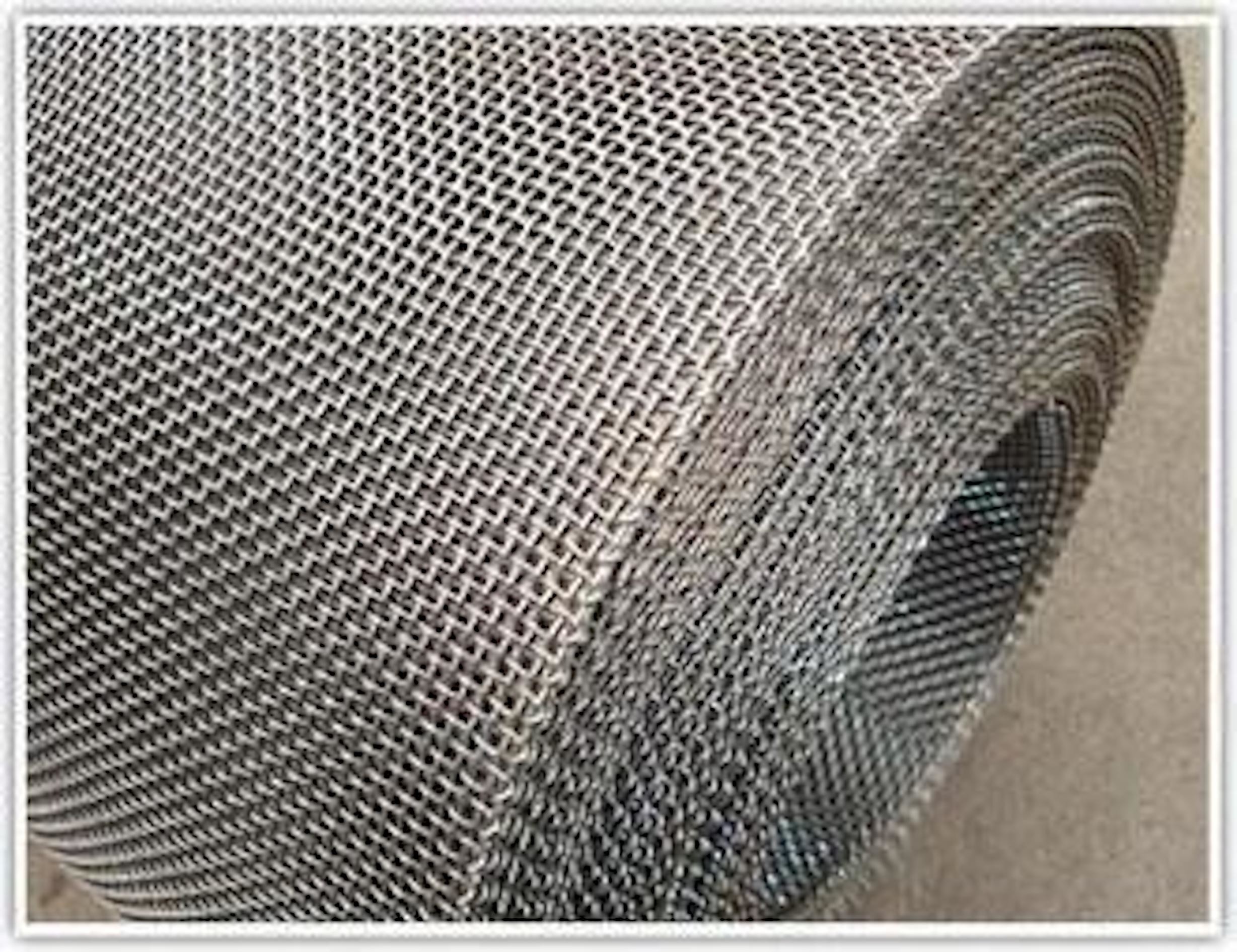 Alkali Resistant 30m/ Roll Woven Stainless Steel Mesh Crimped 304L Wire Mesh