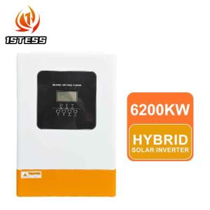China Wholesale 48V 6.2KW hybrid inverter On/mppt 5.5kw off grid inverter 6.2kw solar inverter hybrid wholesale