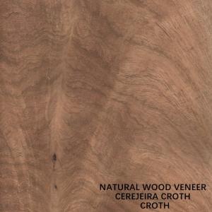 China Hotel Decoration America Natural Cherry Crotch Veneer Aaa Grade Specially Grain wholesale