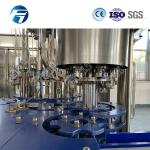 Small Scale Soda Glass Bottle Filling Machine / Water Bottling Equipment