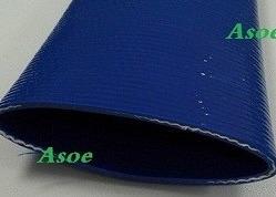 China Chemical Resistant PU Cover 14BAR 4.3mm 8 Inch Lay Flat Hose wholesale
