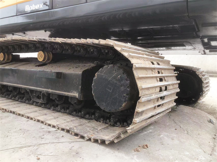 Korea Original 80cm Crawler Chain 22 Ton Used Hyundai 220 Excavator 1889 Working Hours