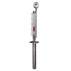China 120mm Top Mounted PN2.5 Magnetic Water Liquid Level Meter wholesale