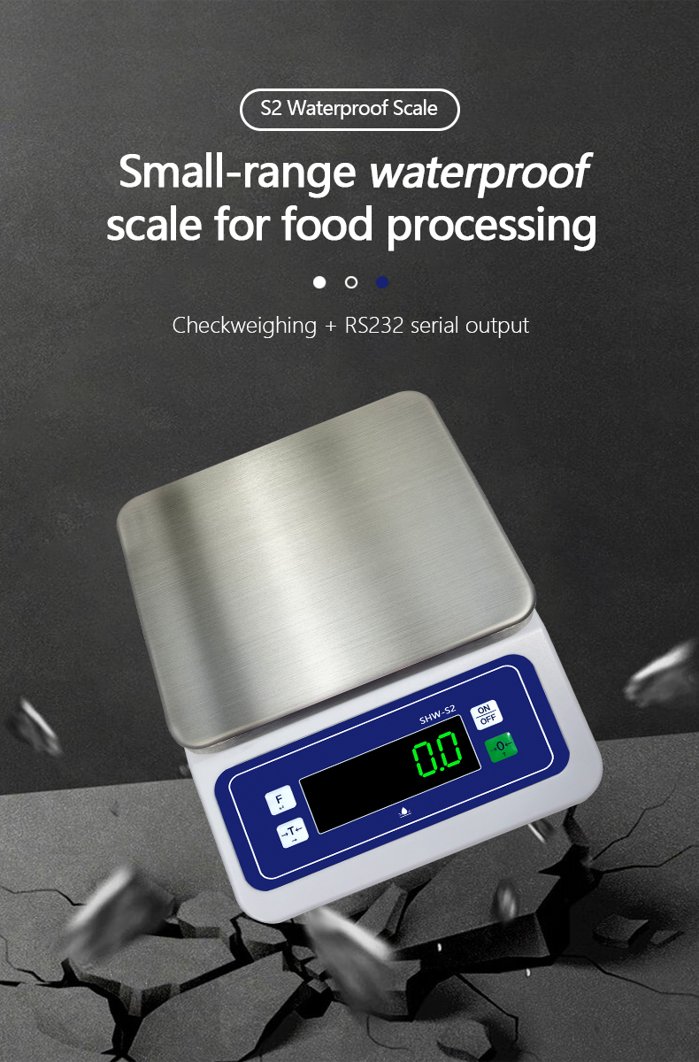 430 Stainless Steel Plate S2 Waterproof Electronic Small Scale with IP68 Protection Level