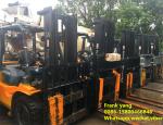 7fd50 Used Diesel Forklift Truck , Second Hand Toyota 5 Ton Forklift