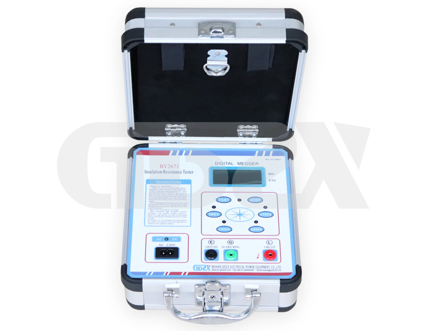 High Performance Digital High Voltage Insulation Resistance Tester 500V 100V