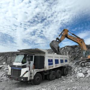 China Mining Equipment off-Highway Wide-Body Tipper Open Pit Mining Trucks wholesale