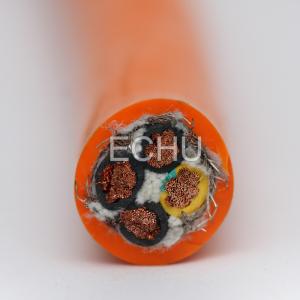 China 10AWG RoHS UL2586 PVC Double Insulated Copper Wire Multi Core Shielded Cable, ECHU UL Cable wholesale
