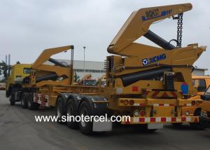 China 40 Tons Capacity Sidelifter Trailer Telescopic Boom Side Lifter Trailer wholesale
