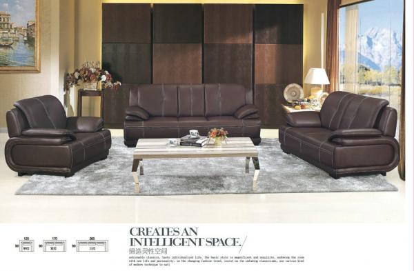 939#; Marnoon modern genuine leather sofa set, home furniture,office furniture, living room furniture, Africa sofa;