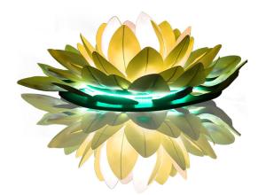 China LED Emulation Lotus Lights Water Landscape Outdoor Waterproof Pond Bright Decorative Landscape Project wholesale