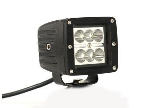 China Aluminum Cube LED Offroad Lights 4 Inch Stainless Steel Bracket Material wholesale