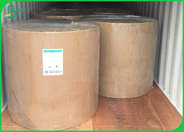 C1S Duplex Board Carton White Surface Brown Color Back 250gsm 300gsm Rolls