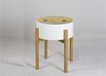 BSCI 48cm Height Round Wood Coffee Table For Bedroom